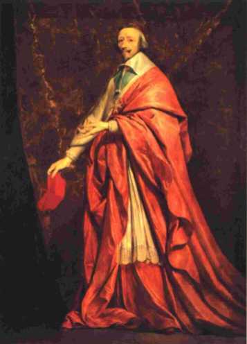 Richelieu's portrait by Philippe de Champaigne