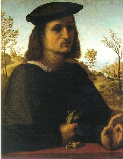 Portrait of a young man (Uffizi, Firenze)
